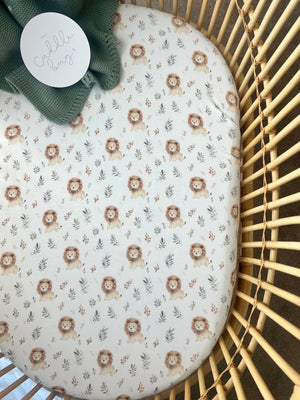 Organic Nursery Linen - Leo Lion