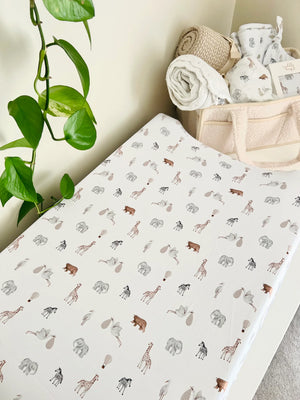 Organic Nursery Linen - Savanna Bebe