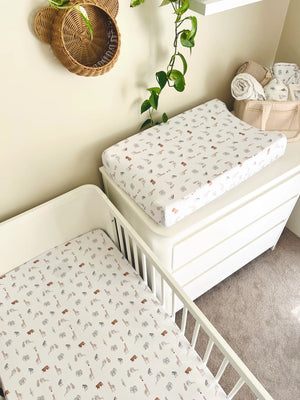 Organic Nursery Linen - Savanna Bebe