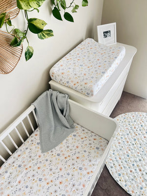 Organic Nursery Linen - Meadow