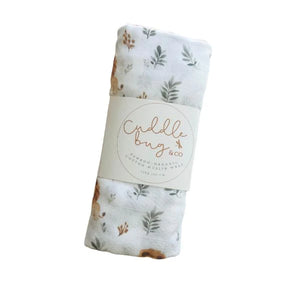 Bamboo Muslin Wrap - Leo Lion
