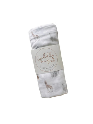 Bamboo Muslin Wrap - Savanna Babe