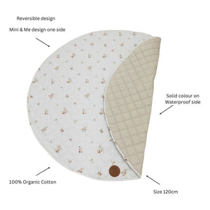 Padded Water-Resistant Playmat - Fall