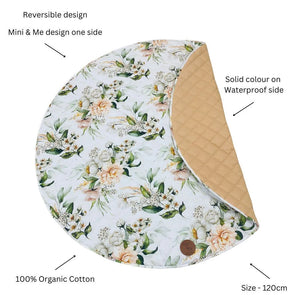 Padded Water-Resistant Playmat - Ivy