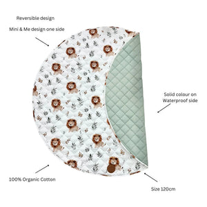 Padded Water-Resistant Playmat - Leo Lion