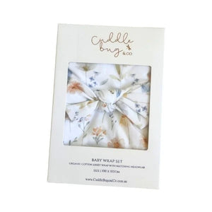 Organic Baby Wrap Set - Meadow