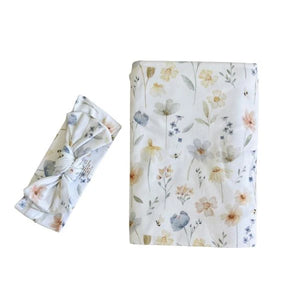 Organic Baby Wrap Set - Meadow