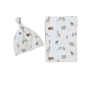 Organic Baby Wrap Set - Savanna Babe