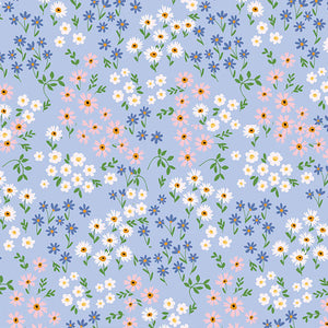 Chino Cup - NEW Kids 8oz - Blue Floral