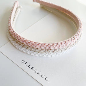Crochet Headband - Classic - Assorted Colours