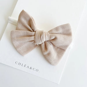 Muslin Bow Headband - Florie