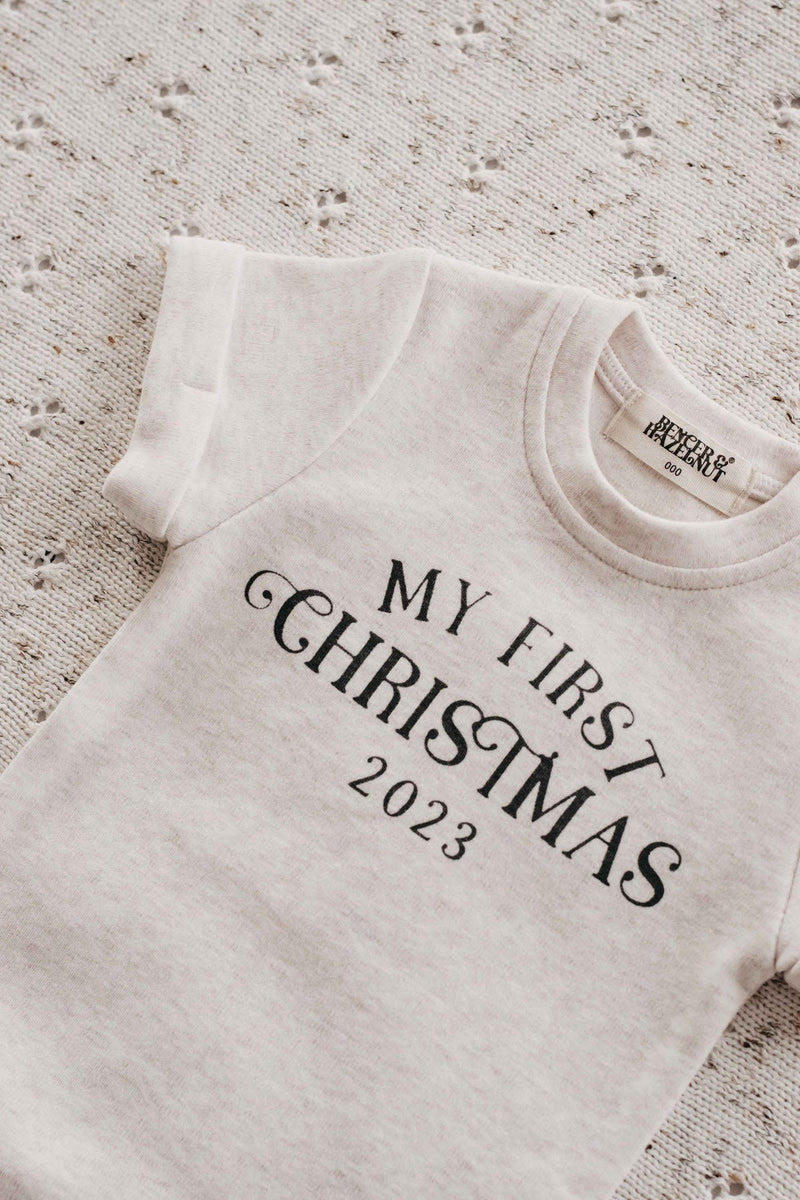 Christmas 2023 - My First Christmas Bodysuit/Tee (ONLY SIZE 1 LEFT)