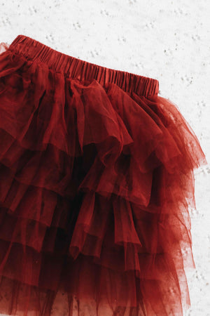 Christmas 2025 - Tulle Skirt - Red