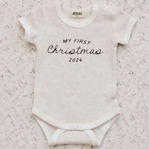 Christmas 2024 - My First Christmas Bodysuit - White