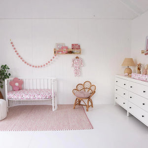 Jersey Nursery Linen - Cherry Blossom