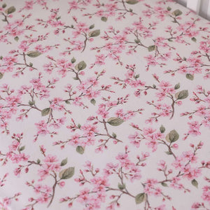 Jersey Nursery Linen - Cherry Blossom