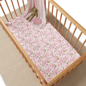 Jersey Nursery Linen - Cherry Blossom