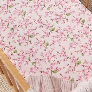 Jersey Nursery Linen - Cherry Blossom