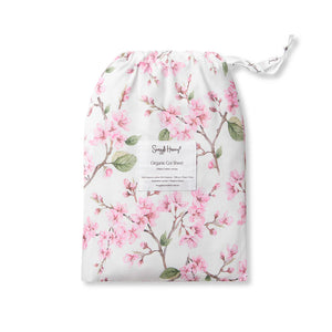 Jersey Nursery Linen - Cherry Blossom