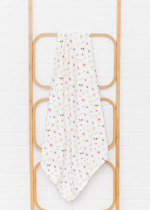 Organic Cotton Wrap - Fleur