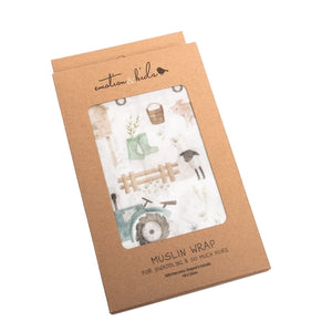 Muslin Wrap - Farm