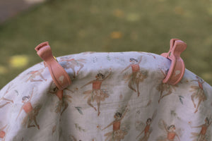 Muslin Wrap & Pram Clips Set - Fairy