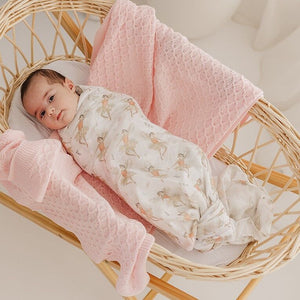 Muslin Wrap & Pram Clips Set - Fairy