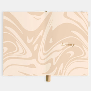 2026 Planner - A5 Vertical - Creme