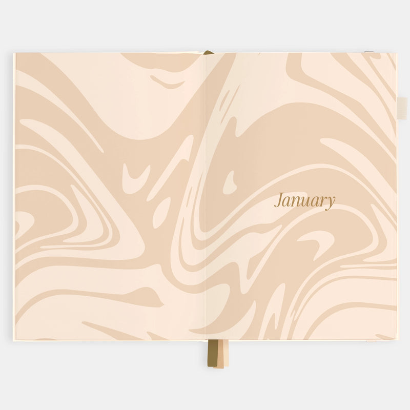 2026 Planner - A5 Vertical - Creme