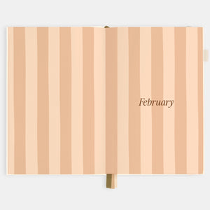 2026 Planner - A5 Vertical - Creme