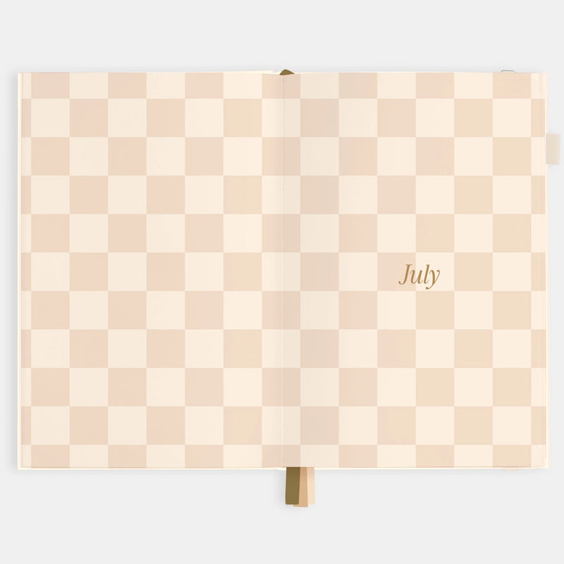 2026 Planner - A5 Vertical - Creme