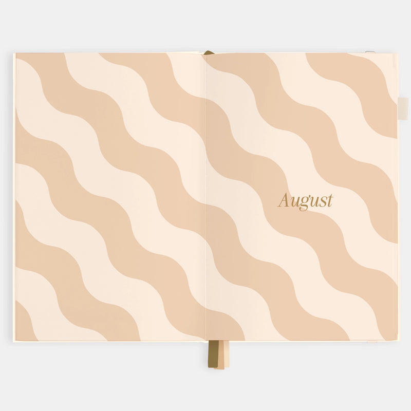 2026 Planner - A5 Vertical - Creme