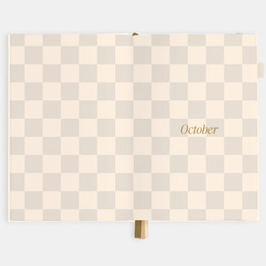 2026 Planner - A5 Vertical - Creme