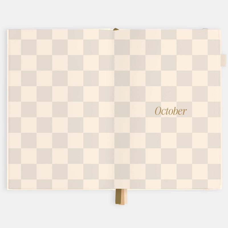 2026 Planner - A5 Vertical - Creme