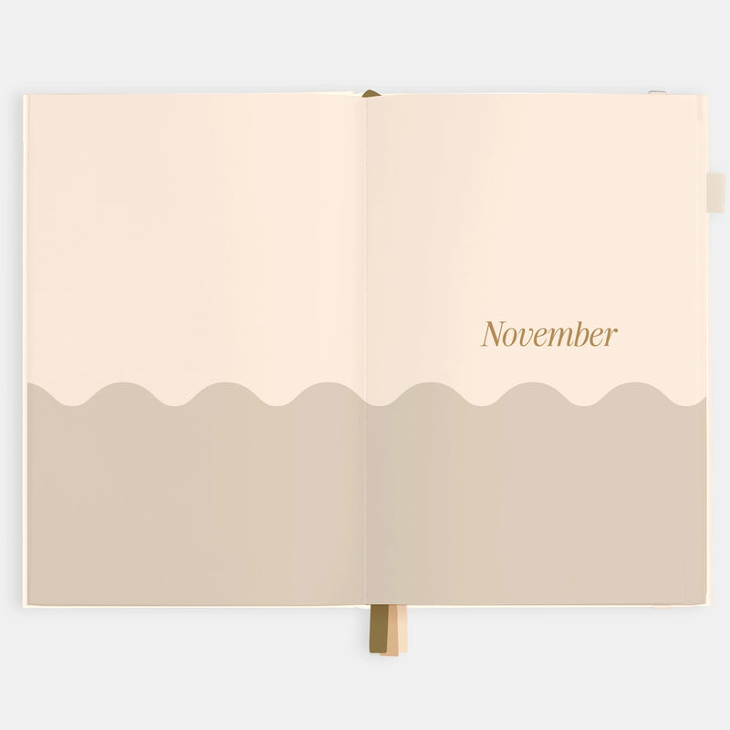 2026 Planner - A5 Vertical - Creme
