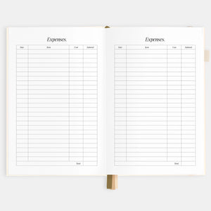 2026 Planner - A5 Vertical - Creme