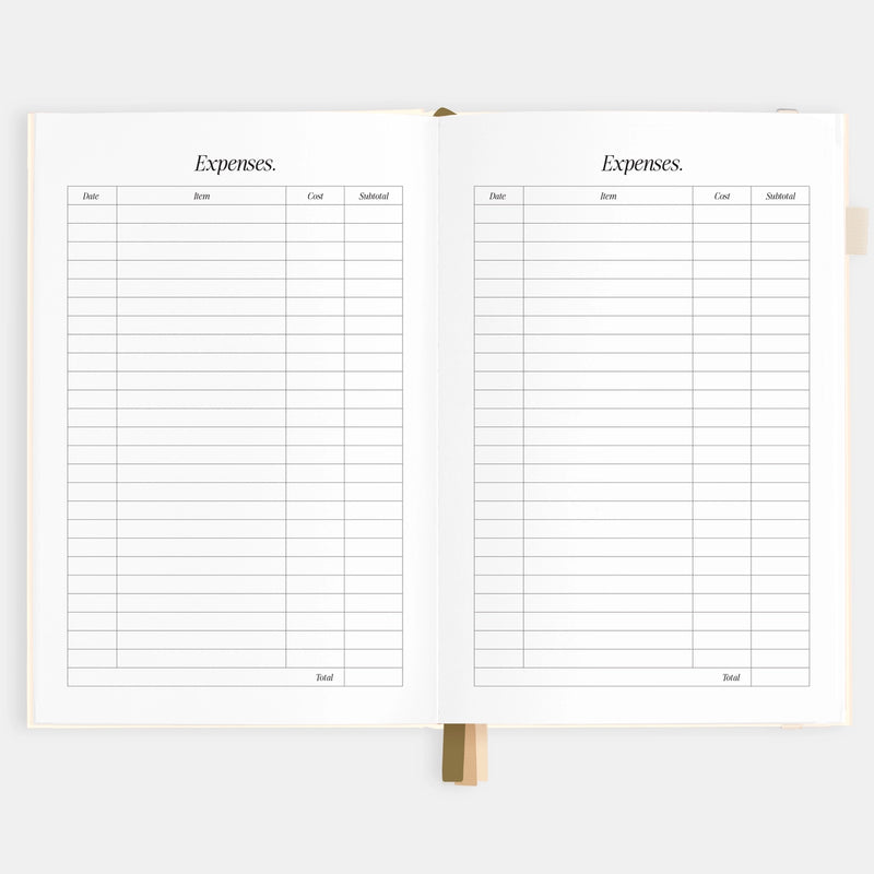 2026 Planner - A5 Vertical - Creme