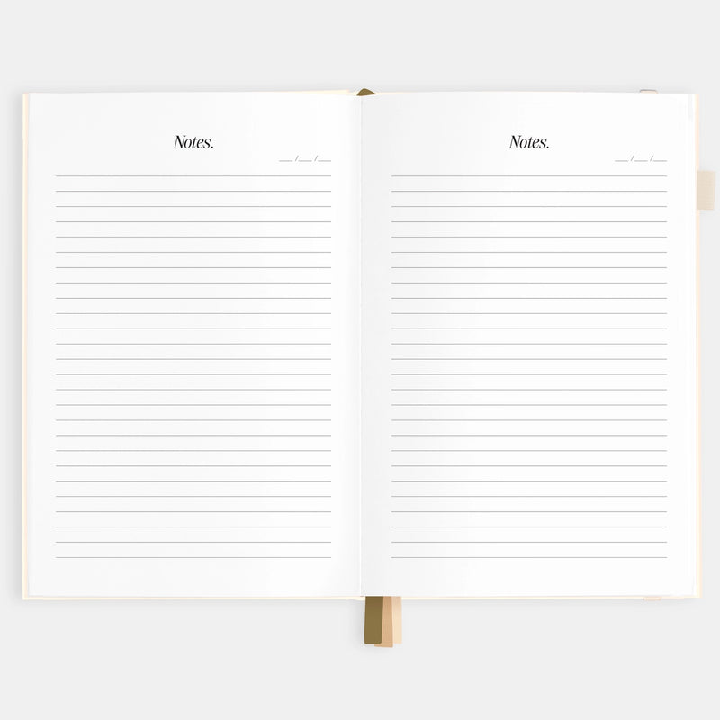 2026 Planner - A5 Vertical - Creme