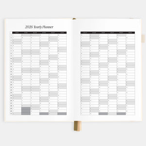 2026 Planner - A5 Vertical - Creme