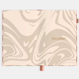 2026 Planner - A5 Vertical - Rose Check