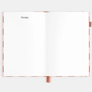 2026 Planner - A5 Vertical - Rose Check