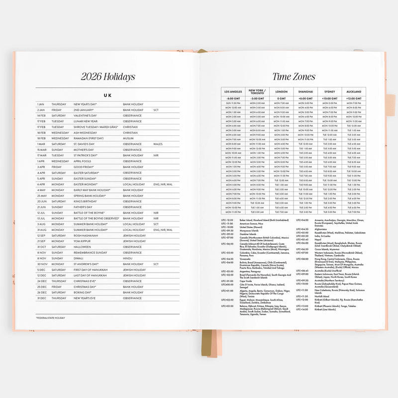 2026 Planner - A5 Vertical - Wild Ruscus