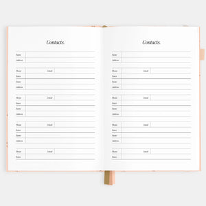 2026 Planner - A5 Vertical - Wild Ruscus