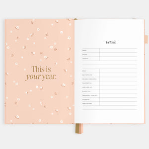 2026 Planner - A5 Vertical - Wild Ruscus