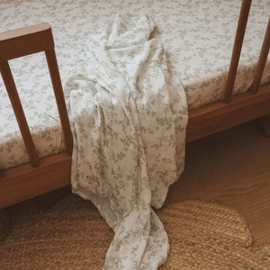 Organic Nursery Linen - Cypress