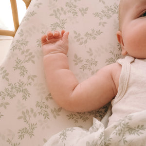 Organic Nursery Linen - Cypress