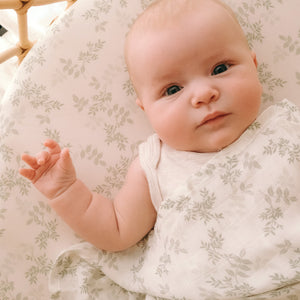 Organic Nursery Linen - Cypress