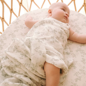 Organic Nursery Linen - Cypress