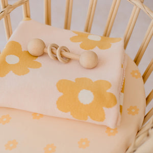 Organic Nursery Linen - Daisy Chain