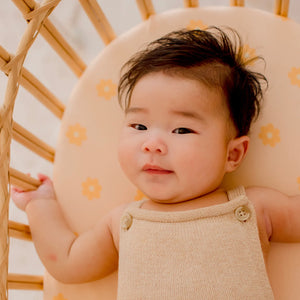 Organic Nursery Linen - Daisy Chain